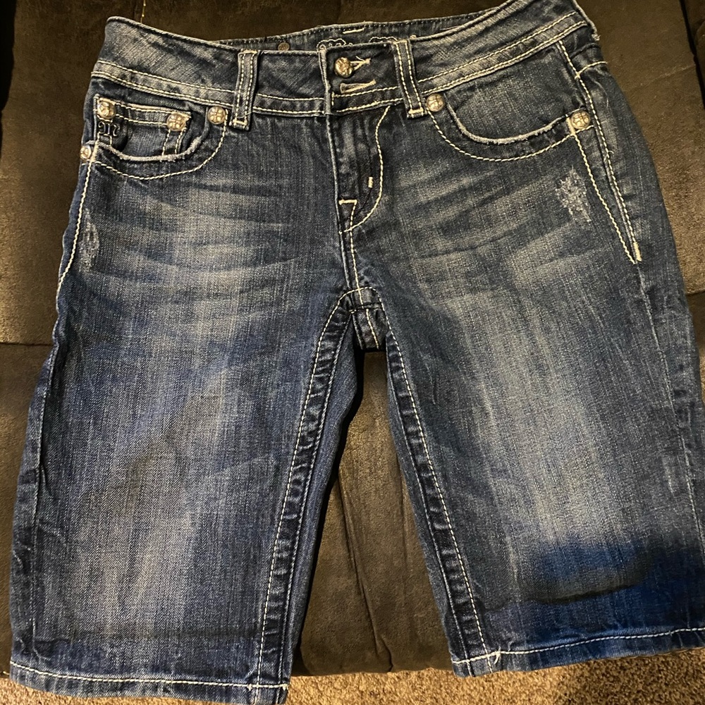 Miss Me Bermuda Jean shorts